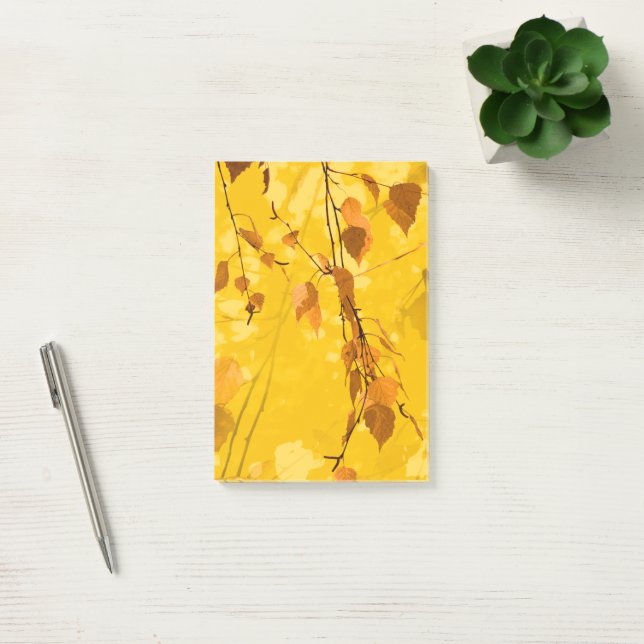 Autumn Leaves 3 Post-it Notes (Office)