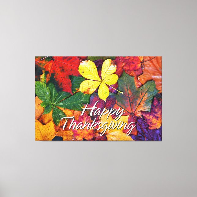 Autumn Leaves 5 Wrapped Canvas (Front)