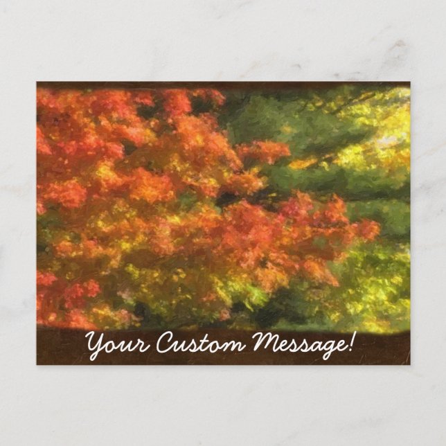 Autumn Leaves 7 Postcard (Front)