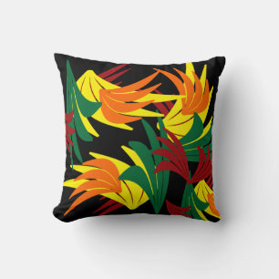 Autumn Leaves Abstract Cushion
