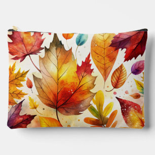 Autumn Leaves Accessory Pouch