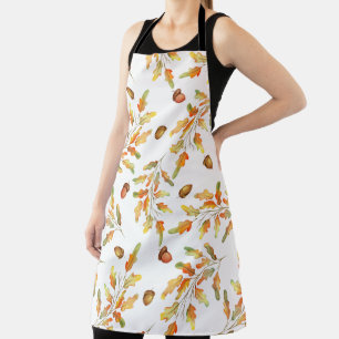 Autumn Leaves & Acorns Apron