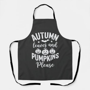 Autumn Leaves and Pumpkins Please_1 Apron