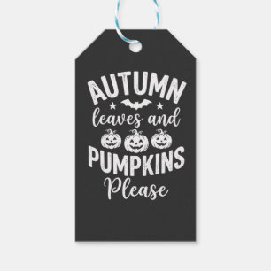 Autumn Leaves and Pumpkins Please_1 Gift Tags