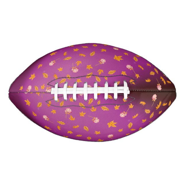 Autumn Leaves and Roses  American Football (Front)