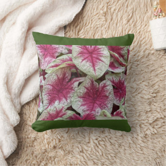 Autumn Leaves and Tiger Orchid Cusion Cushion