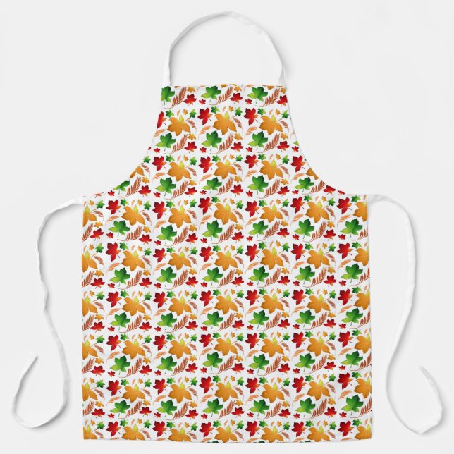 Autumn Leaves Apron (Front)