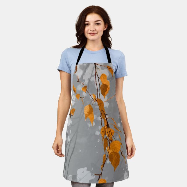 Autumn Leaves Apron (Worn)