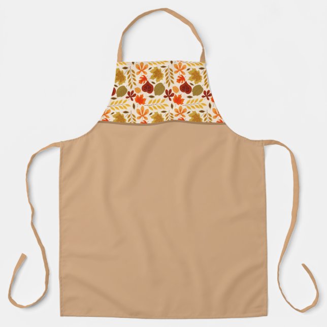 Autumn Leaves Apron (Front)