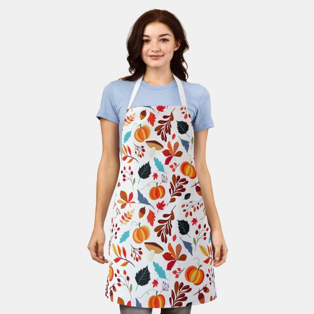 Autumn Leaves Apron (Worn)