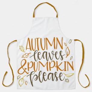 Autumn Leaves Apron