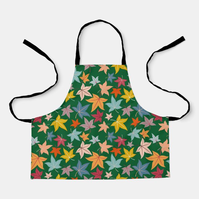 Autumn Leaves Apron (Front)