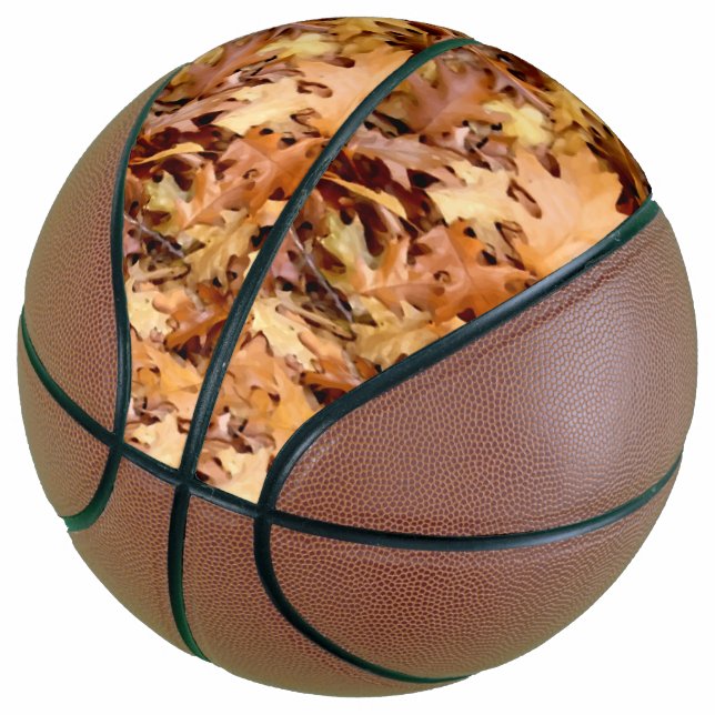 AUTUMN LEAVES BASKETBALL (Angled)