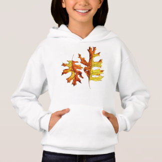 Autumn Leaves Beautiful Nature Watercolor Art