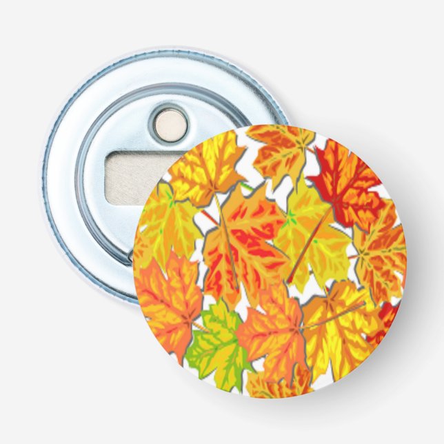 AUTUMN LEAVES BOTTLE OPENER (Front)