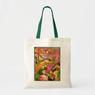 'Autumn Leaves' Budget Canvas Tote Bag