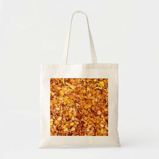 Autumn Leaves Budget Tote Bag (Front)