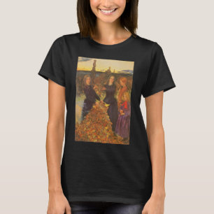 Autumn Leaves by Sir John Everett Millais T-Shirt