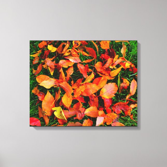 Autumn Leaves Canvas Print (Front)
