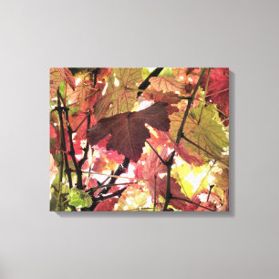 AUTUMN LEAVES CANVAS PRINT