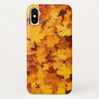 Autumn Leaves iPhone X Case