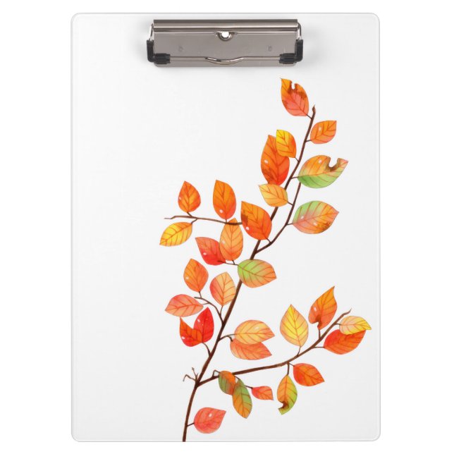 Autumn Leaves Clipboard (Front)