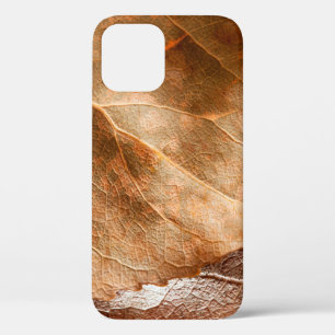 Autumn leaves closeupabstract,autumn,background,br iPhone 12 case