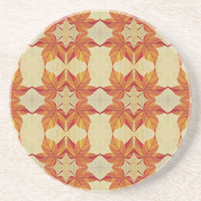 Autumn Leaves Coaster (Front)