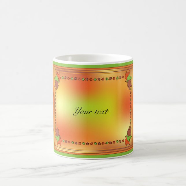 Autumn Leaves Coffee Mug (Center)