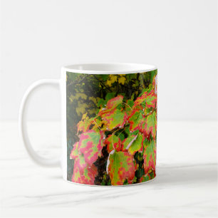 Autumn leaves coffee mug