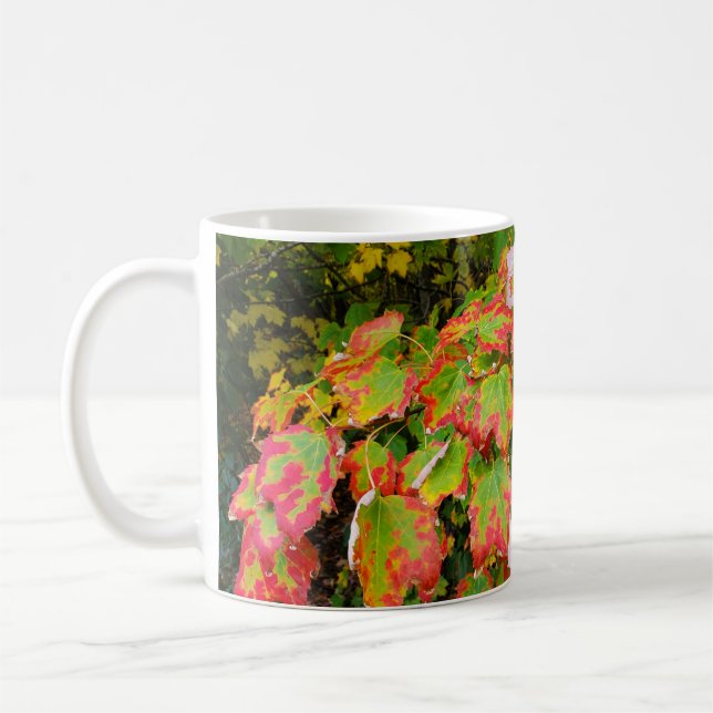 Autumn leaves coffee mug (Left)