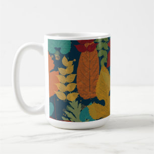 Autumn leaves coffee mug