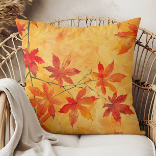 Autumn Leaves – Cosy Fall Cushion