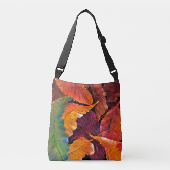 Autumn Leaves Crossbody Bag (Front)
