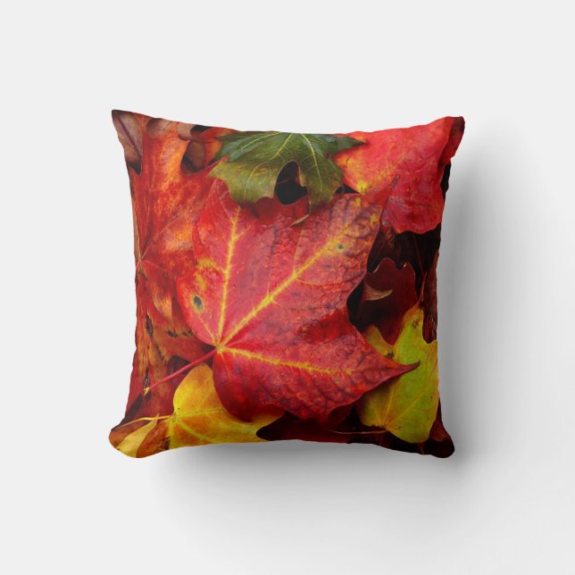 AUTUMN LEAVES CUSHION (Front)