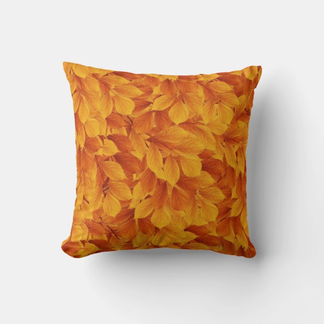 Autumn leaves cushion (Front)