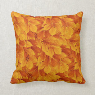 Autumn leaves cushion