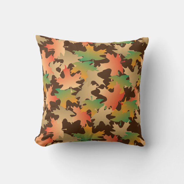 Autumn Leaves Cushion (Front)