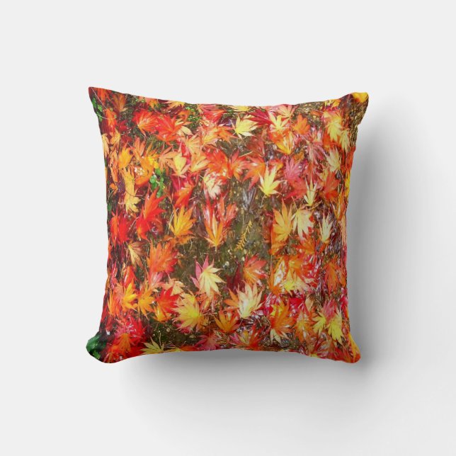 AUTUMN LEAVES CUSHION (Front)