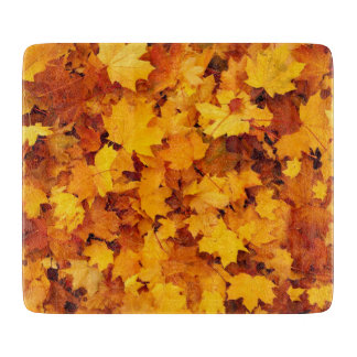Autumn Leaves Cutting Board