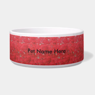 Autumn Leaves Dog Bowl