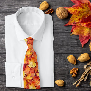 Autumn Leaves. Fall Leaves, Colourful Leaves Tie