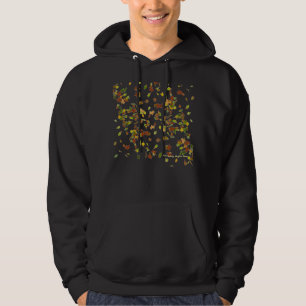 AUTUMN LEAVES, FALL STYLE HOODIE