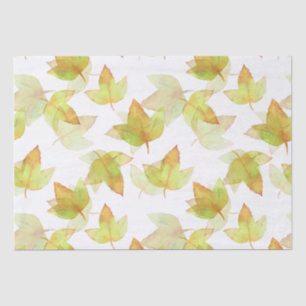 Autumn Leaves Falling, Colours of Fall Tissue Paper