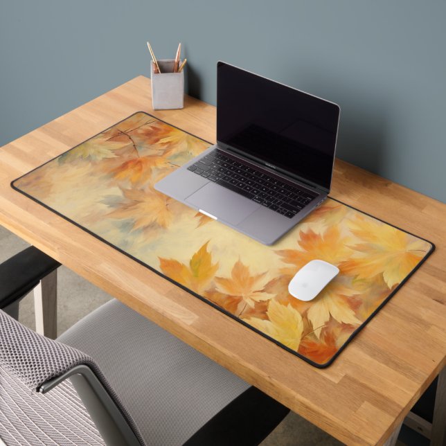 Autumn Leaves Foliage Desk Mat (Office 2)
