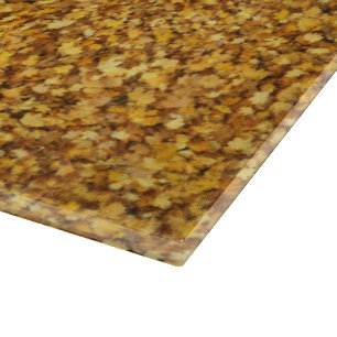 Autumn leaves glass cutting board
