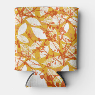 Autumn Leaves: Golden Vintage Repeat Can Cooler