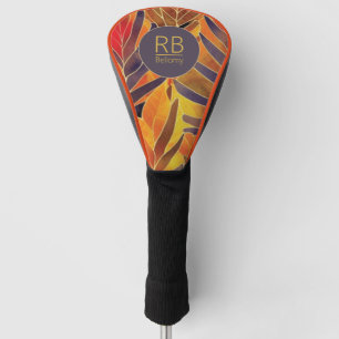 Autumn Leaves Golf Head Cover