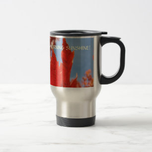 Autumn Leaves Good Morning Sunshine! Coffee Mugs