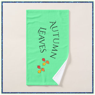Autumn Leaves Hand Towel